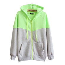 Load image into Gallery viewer, Plush Hooded Zipper Cardigan Sweater