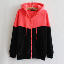 Load image into Gallery viewer, Plush Hooded Zipper Cardigan Sweater