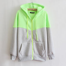 Load image into Gallery viewer, Plush Hooded Zipper Cardigan Sweater